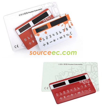 禮品訂造彩印咭片計算器紀念品