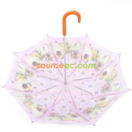 禮品訂造彩印27寸廣告傘紀念品