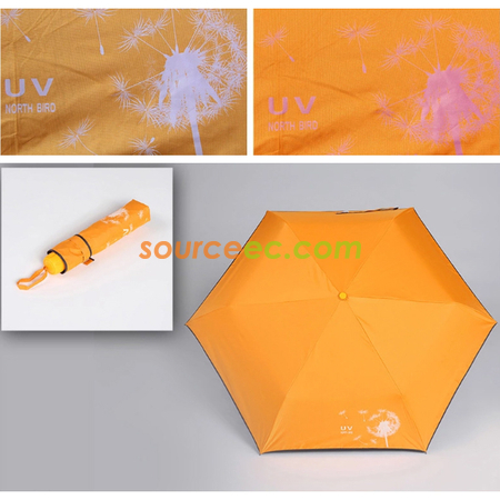 禮品訂造陽光變色廣告傘紀念品