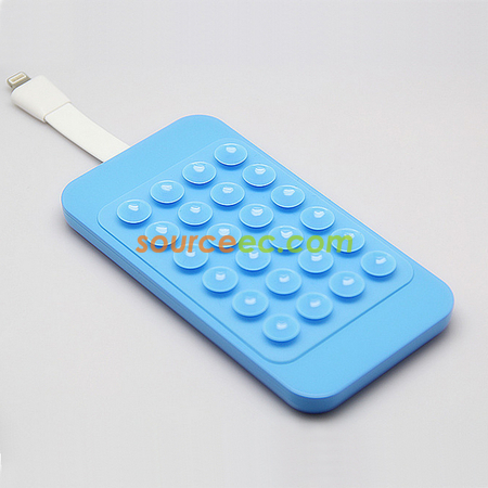 禮品訂造真空吸盤移動電源紀念品