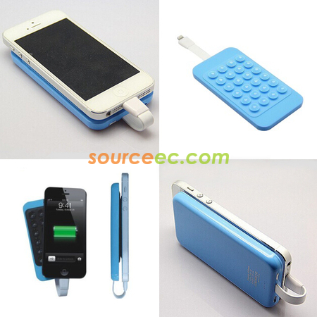 禮品訂造真空吸盤移動電源紀念品
