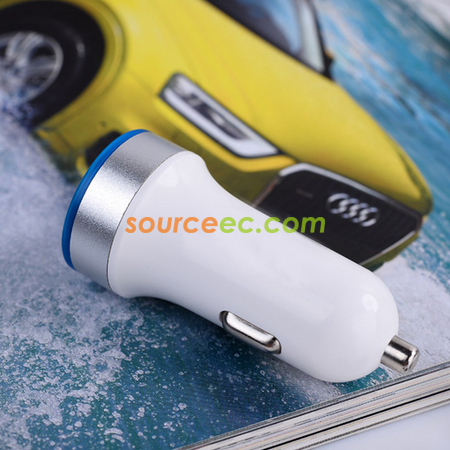 禮品訂造USB雙口車充紀念品