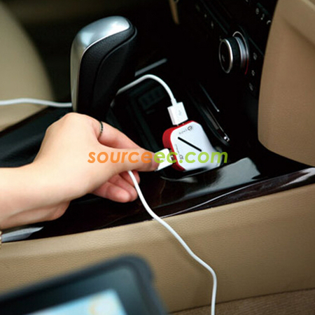 禮品訂造USB雙口車充紀念品