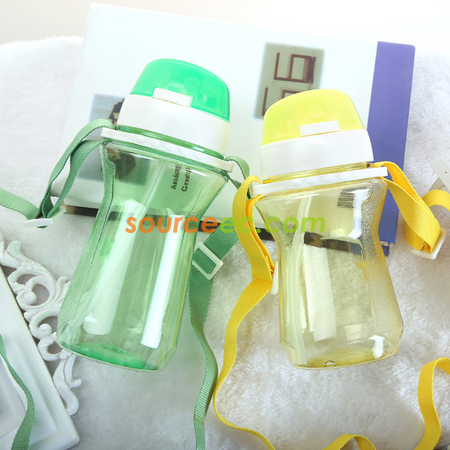 禮品訂造吸管水樽配揹帶紀念品