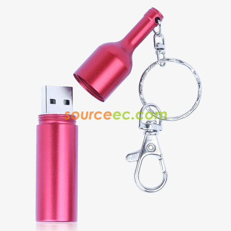 禮品訂造酒瓶USB手指紀念品