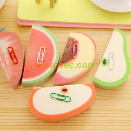 禮品訂造水果Memo紙紀念品