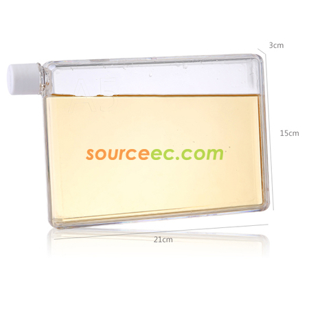 禮品訂造420ML超薄大容量水壺紀念品