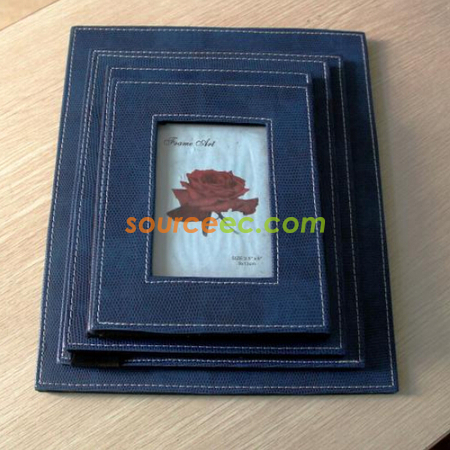 禮品訂造皮制相框紀念品