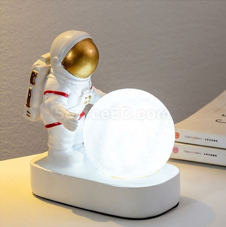 禮品訂造太空人模型桌面創意小夜燈紀念品