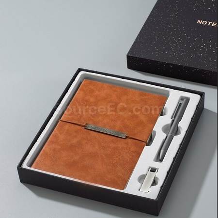 禮品訂造筆記本金屬簽字筆禮盒紀念品