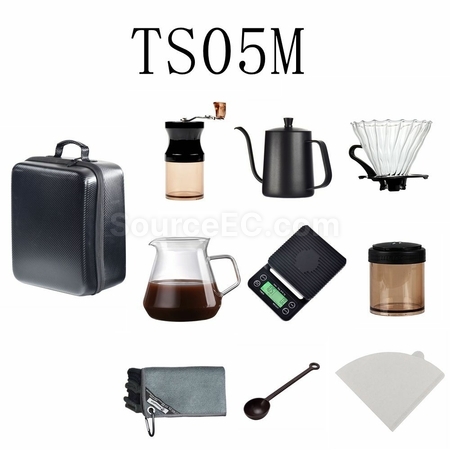 禮品訂造手沖咖啡壺器具套裝紀念品