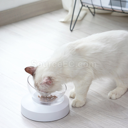 禮品訂造20°角可調節貓碗紀念品