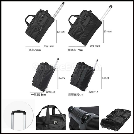 禮品訂造拉桿防水大容量旅行袋紀念品