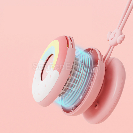 禮品訂造掛脖風扇紀念品