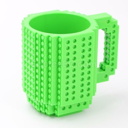 禮品訂造DIY組裝咖啡積木陶瓷杯紀念品