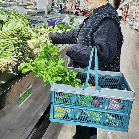 禮品訂造折疊野餐購物籃紀念品