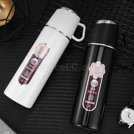 禮品訂造316帶蓋不銹鋼真空保溫杯紀念品