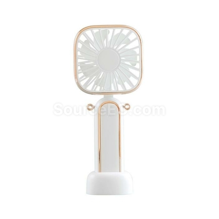 禮品訂造USB便攜充電式手持掛脖桌面風扇紀念品
