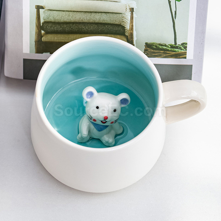 禮品訂造3D立體陶瓷杯紀念品