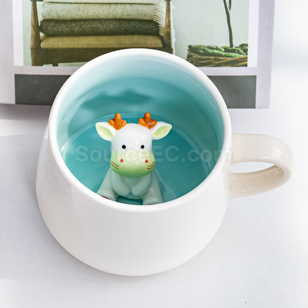 禮品訂造3D立體陶瓷杯紀念品