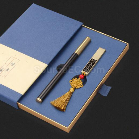 禮品訂造商務USB套裝兩件套紀念品