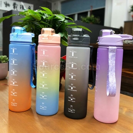 禮品訂造運動勵志水樽1000ml紀念品