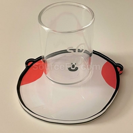 禮品訂造彩印亞克力杯墊紀念品
