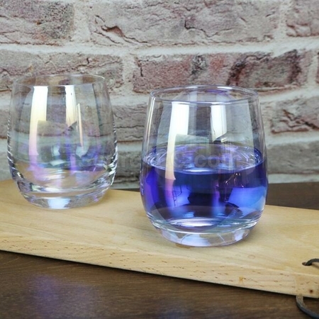 禮品訂造炫彩蛋型玻璃杯紀念品