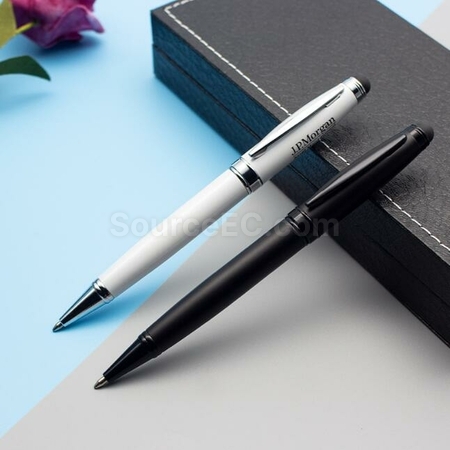 禮品訂造金屬扭動觸控筆紀念品