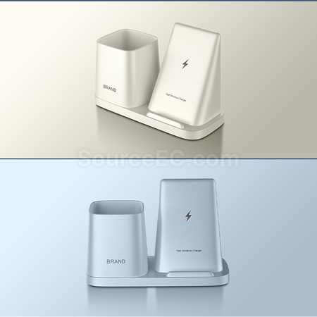 禮品訂造無線充電筆筒紀念品
