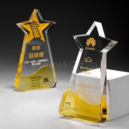 禮品訂造水晶獎座紀念品