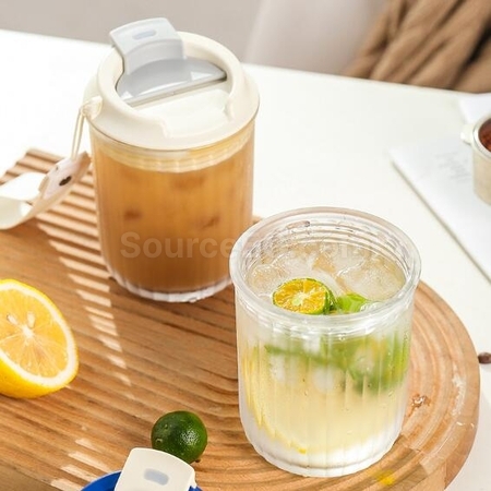 禮品訂造360ML隨行塑料杯紀念品