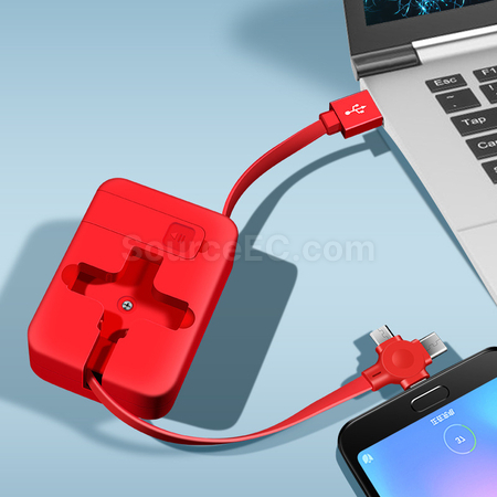 禮品訂造三合一鏡子充電線紀念品