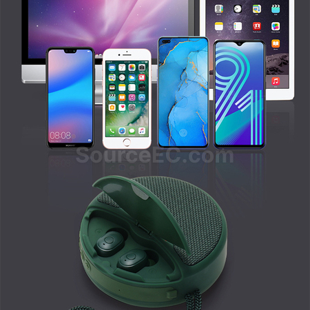 禮品訂造二合一藍牙耳機音箱紀念品