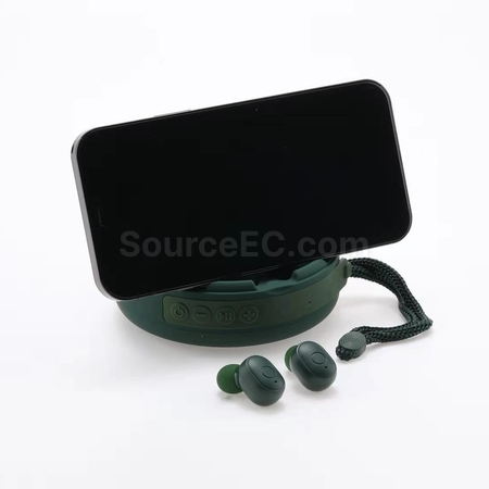 禮品訂造二合一藍牙耳機音箱紀念品