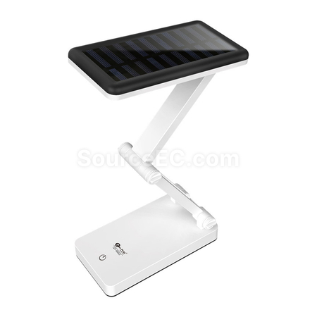 禮品訂造太陽能+USB充電折疊護眼檯燈紀念品