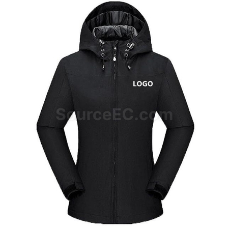 禮品訂造登山防風防雨連帽衝鋒衣紀念品