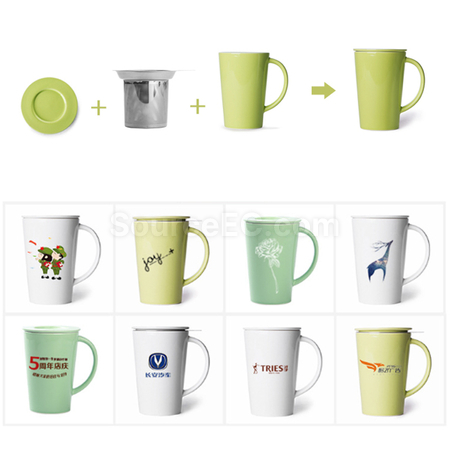 禮品訂造茶隔陶瓷杯紀念品