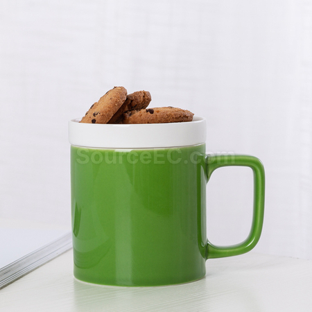 禮品訂造馬卡龍泡茶陶瓷杯紀念品