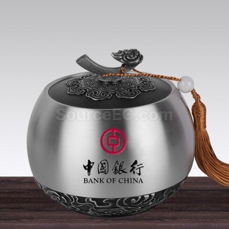 禮品訂造錫罐純錫茶葉罐紀念品