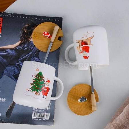 禮品訂造聖誕杯陶瓷杯紀念品