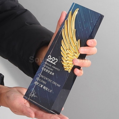 禮品訂造水晶獎座紀念品