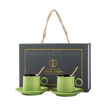 禮品訂造咖啡杯碟套裝	紀念品