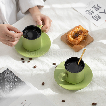 禮品訂造咖啡杯碟套裝	紀念品