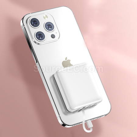 禮品訂造帶線移動電源紀念品