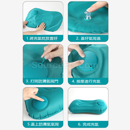 禮品訂造按壓充氣枕頭紀念品
