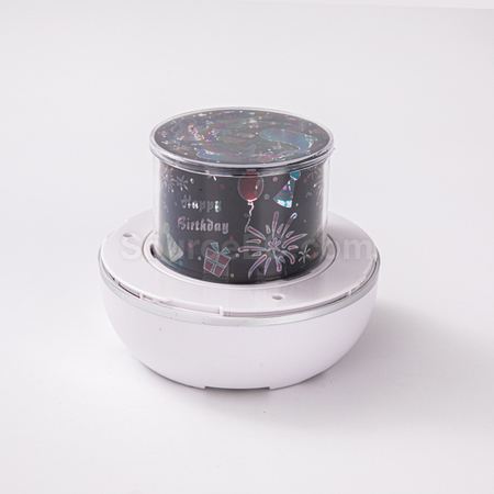 禮品訂造七彩夢幻星空旋轉藍牙音箱紀念品