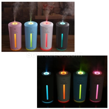 禮品訂造彩色USB炫燈加濕器紀念品