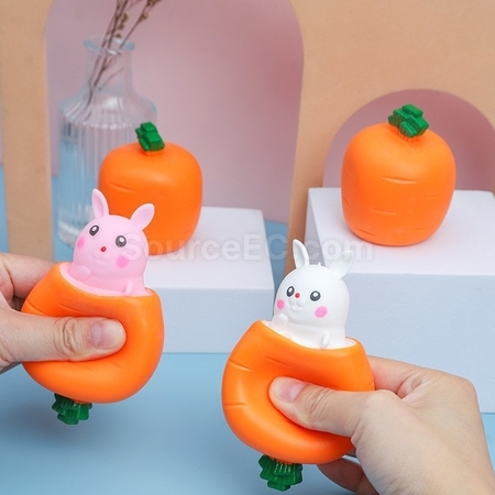 禮品訂造減壓兔子玩具紀念品