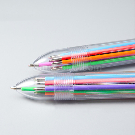 禮品訂造透明多色筆紀念品